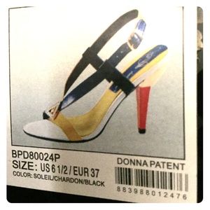 Baby Phat Color Block Sandals